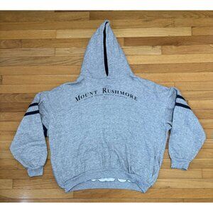 Prairie Mountain Mount Rushmore Hoodie XX-Large – Women’s Oversized Fit, USA